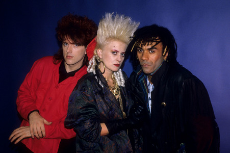 Photoshooting mit den Thompson Twins in London
