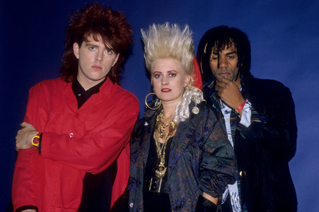Photoshooting mit den Thompson Twins in London