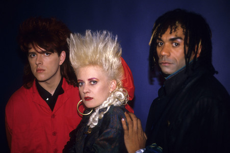 Photoshooting mit den Thompson Twins in London