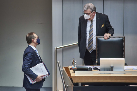 66. Plenarsitzung des Abgeordnetenhauses in Berlin