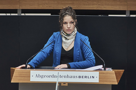 66. Plenarsitzung des Abgeordnetenhauses in Berlin