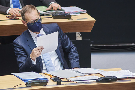 66. Plenarsitzung des Abgeordnetenhauses in Berlin