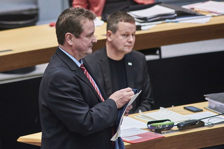 66. Plenarsitzung des Abgeordnetenhauses in Berlin