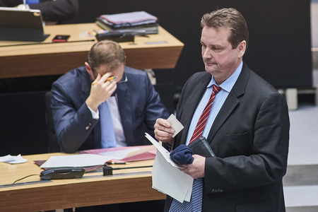 66. Plenarsitzung des Abgeordnetenhauses in Berlin