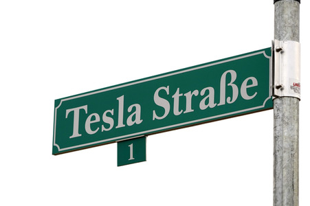 Baustelle der Tesla Gigafactory 4 in Grünheide