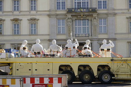 Statuen für den Schlüterhof in Berlin