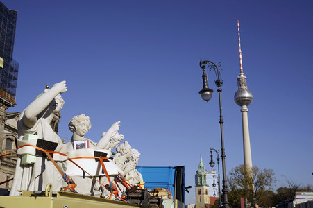 Statuen für den Schlüterhof in Berlin