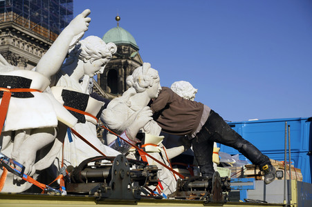 Statuen für den Schlüterhof in Berlin
