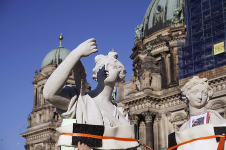 Statuen für den Schlüterhof in Berlin