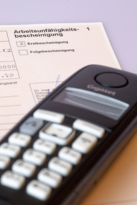 Symbolfoto Krankschreibung per Telefon
