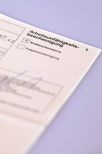 Symbolfoto Krankschreibung per Telefon