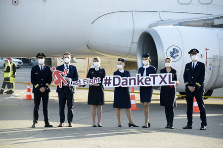 Letzter Abflug vom Flughafen Tegel in Berlin