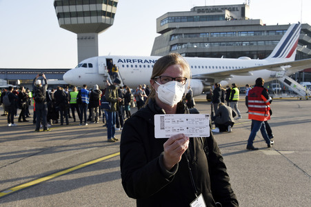 Letzter Abflug vom Flughafen Tegel in Berlin