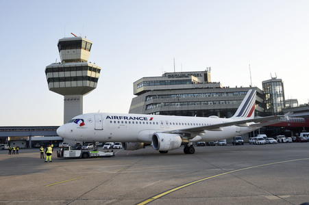 Letzter Abflug vom Flughafen Tegel in Berlin