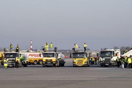 Letzter Abflug vom Flughafen Tegel in Berlin