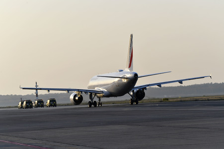 Letzter Abflug vom Flughafen Tegel in Berlin