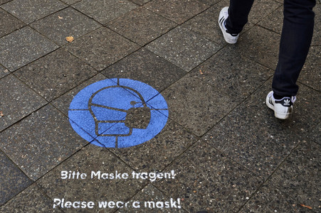 Symbolfoto Maskenpflicht