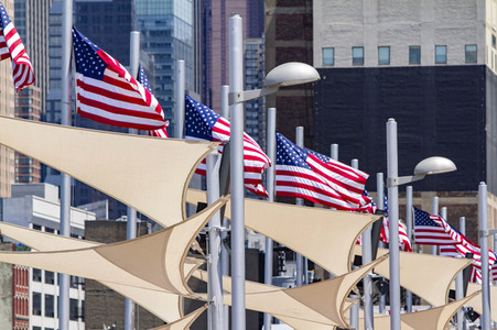 Symbolfoto US-Flagge