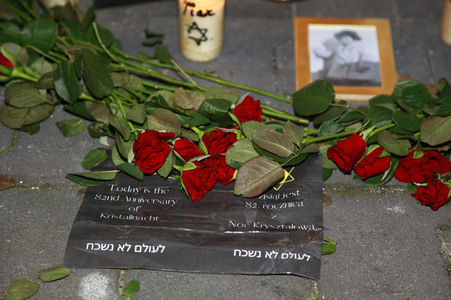 Pogrom-Gedenken in Zgorzelec