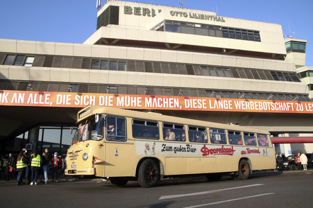 Letzter Abflug vom Flughafen Tegel in Berlin