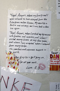 Letzter Abflug vom Flughafen Tegel in Berlin