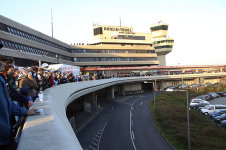 Letzter Abflug vom Flughafen Tegel in Berlin
