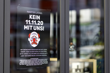 Symbolfoto Karnevalsauftakt in Coronazeiten