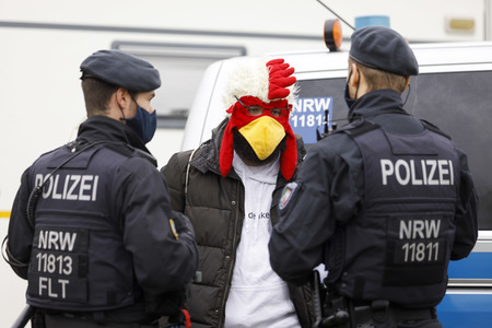 Querdenken-Demo in Köln