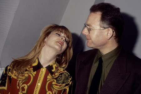 Pressetermin mit Robert Fripp und Toyah Willcox in London