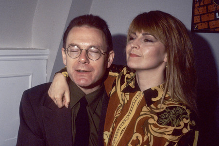 Pressetermin mit Robert Fripp und Toyah Willcox in London
