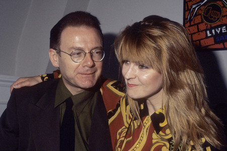 Pressetermin mit Robert Fripp und Toyah Willcox in London