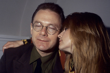 Pressetermin mit Robert Fripp und Toyah Willcox in London
