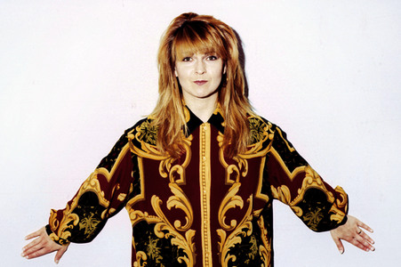 Pressetermin mit Robert Fripp und Toyah Willcox in London