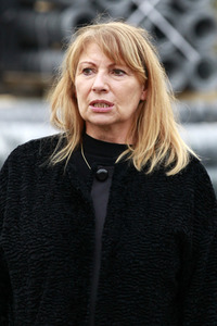 Pressetermin zum Bau eines Zauns zur Eindämmung der Afrikanischen Schweinepest in Krauschwitz