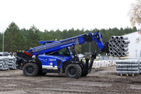 Pressetermin zum Bau eines Zauns zur Eindämmung der Afrikanischen Schweinepest in Krauschwitz