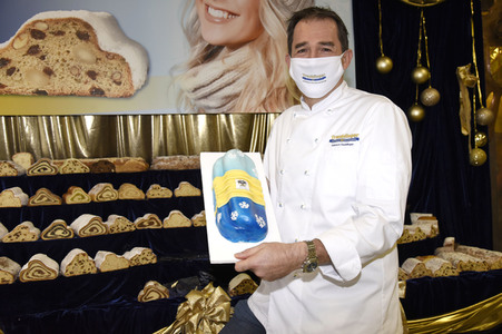 Corona-Stollen-Pressekonferenz in München