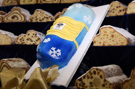 Corona-Stollen-Pressekonferenz in München