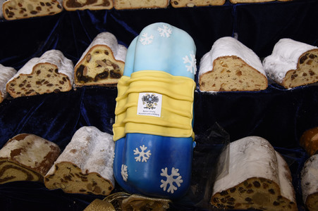 Corona-Stollen-Pressekonferenz in München