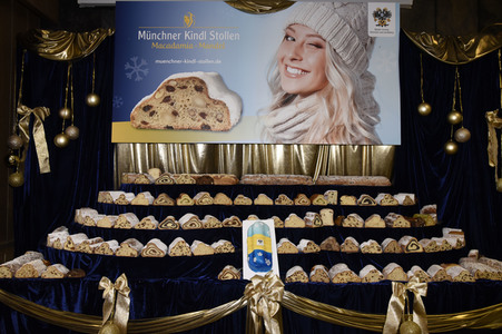 Corona-Stollen-Pressekonferenz in München