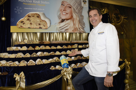 Corona-Stollen-Pressekonferenz in München