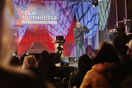 Gründungskundgebung der Partei TEAM TODENHÖFER in Berlin