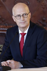 Corona-Pressekonferenz in Hamburg