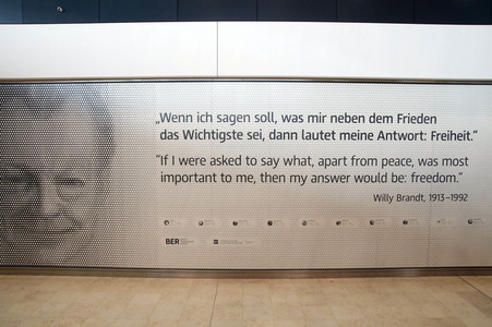 Flughafen Berlin-Brandenburg Willy Brandt in Schönefeld