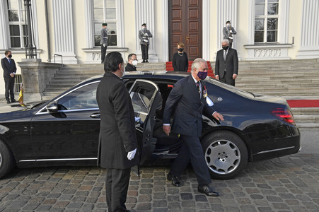Empfang von Prinz Charles und Herzogin Camilla beim Bundespräsidenten in Berlin