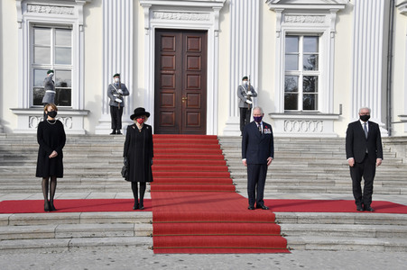Empfang von Prinz Charles und Herzogin Camilla beim Bundespräsidenten in Berlin