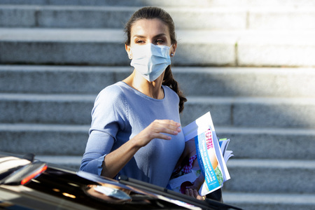 Königin Letizia von Spanien bei einem UNICEF Arbeitstreffen in Madrid