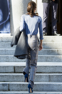 Königin Letizia von Spanien bei einem UNICEF Arbeitstreffen in Madrid