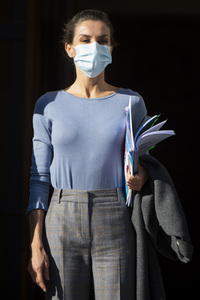 Königin Letizia von Spanien bei einem UNICEF Arbeitstreffen in Madrid