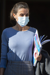 Königin Letizia von Spanien bei einem UNICEF Arbeitstreffen in Madrid