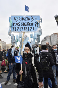 Proteste von Gegnern der Corona-Politik in Berlin